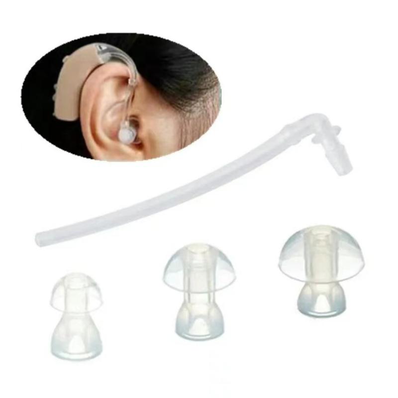 Silicone Ear Tip Replacement - Piezas de Repuesto para Audífonos Portátiles:
