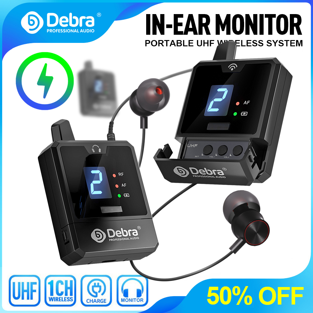 In Ear Monitor Iem - Sistema de Monitoreo Inalámbrico In-Ear Debra