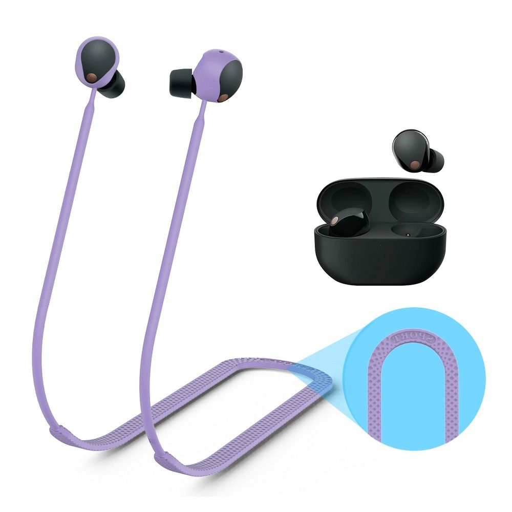 Sony Headphone Wf-1000Xm5 - Cuerda Antipérdida para Auriculares, Correa de