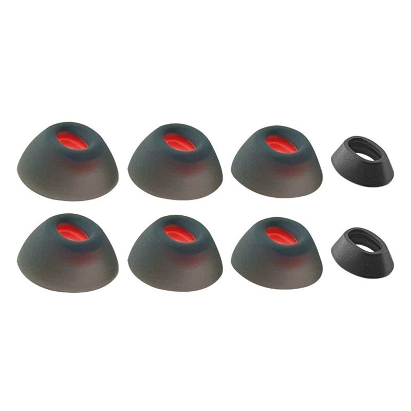 Silicone Ear Tip Replacement - ABKQ-8Pcs Auriculares intrauditivos de silicona para