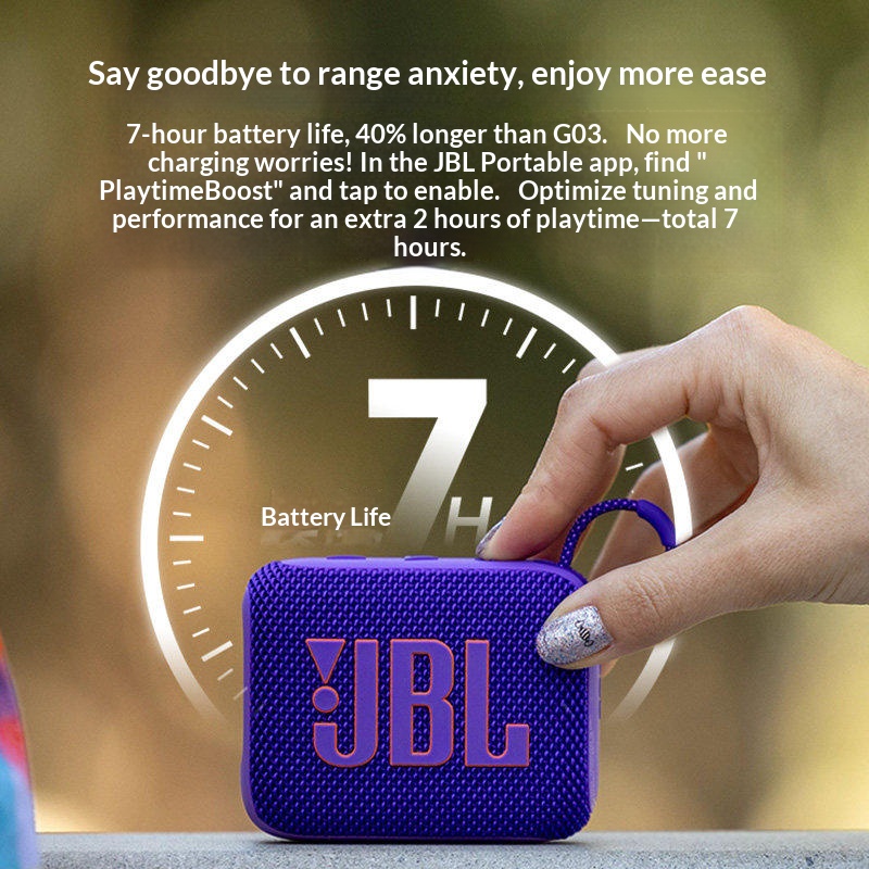 Altavoz Portátil Ligero JBL GO - Jbl Speaker Go 4 reseña y precio