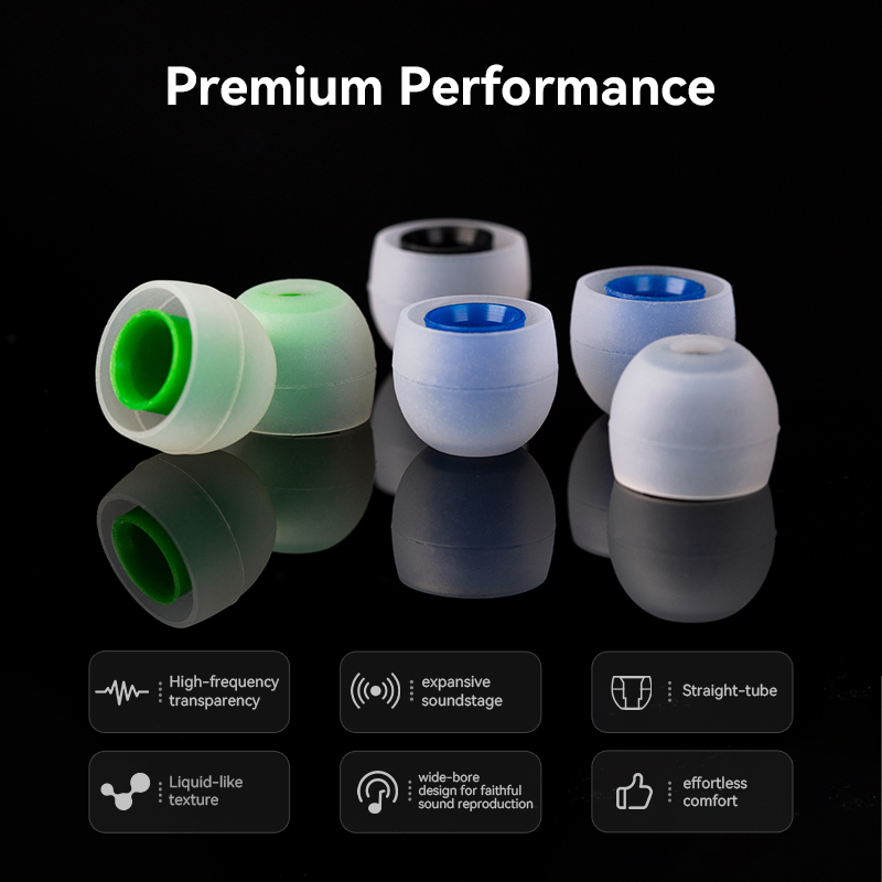 KBEAR 135 Almohadillas de Sili - In Ear Monitor Iem reseña y precio