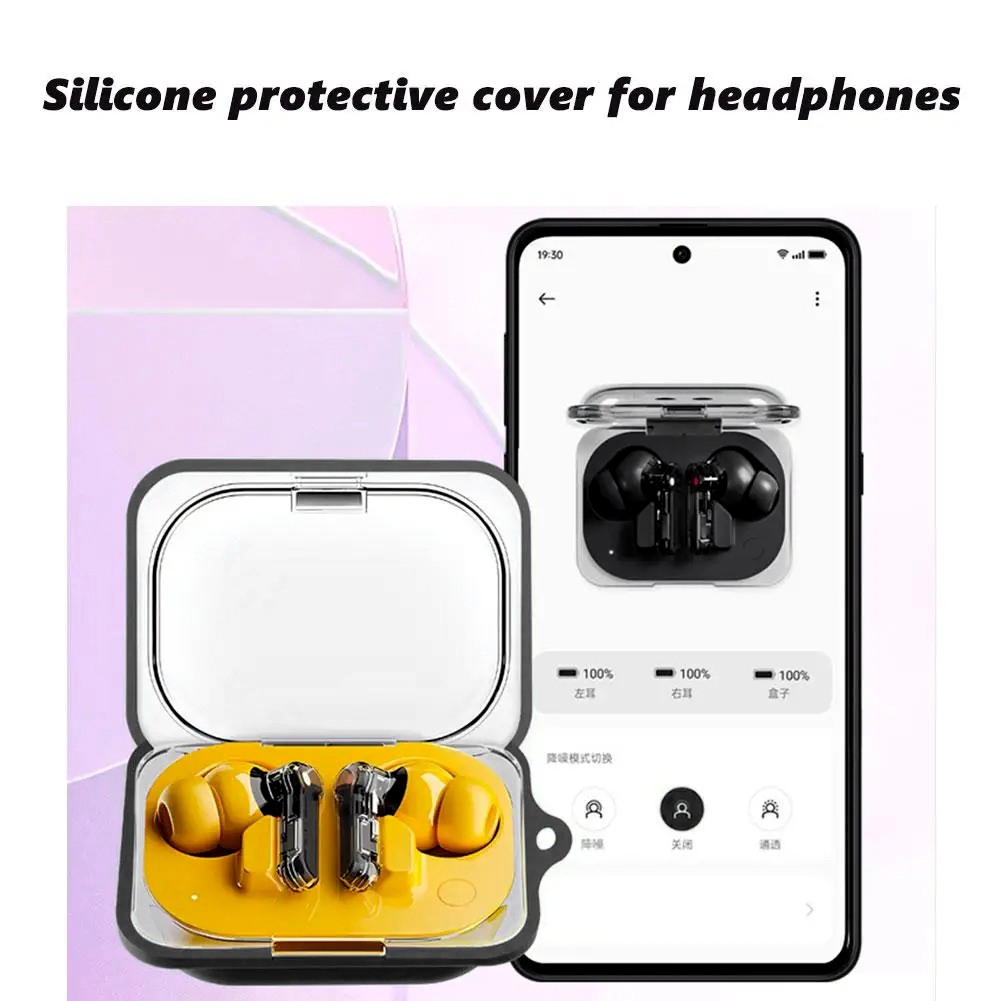 Funda de silicona para auricul - Earbuds Charging Case reseña y precio