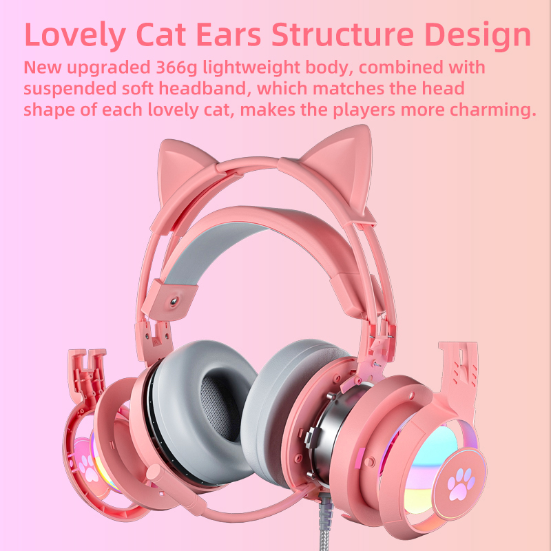 Auriculares de Juego Rosados p - Gaming Headset Rgb reseña y precio