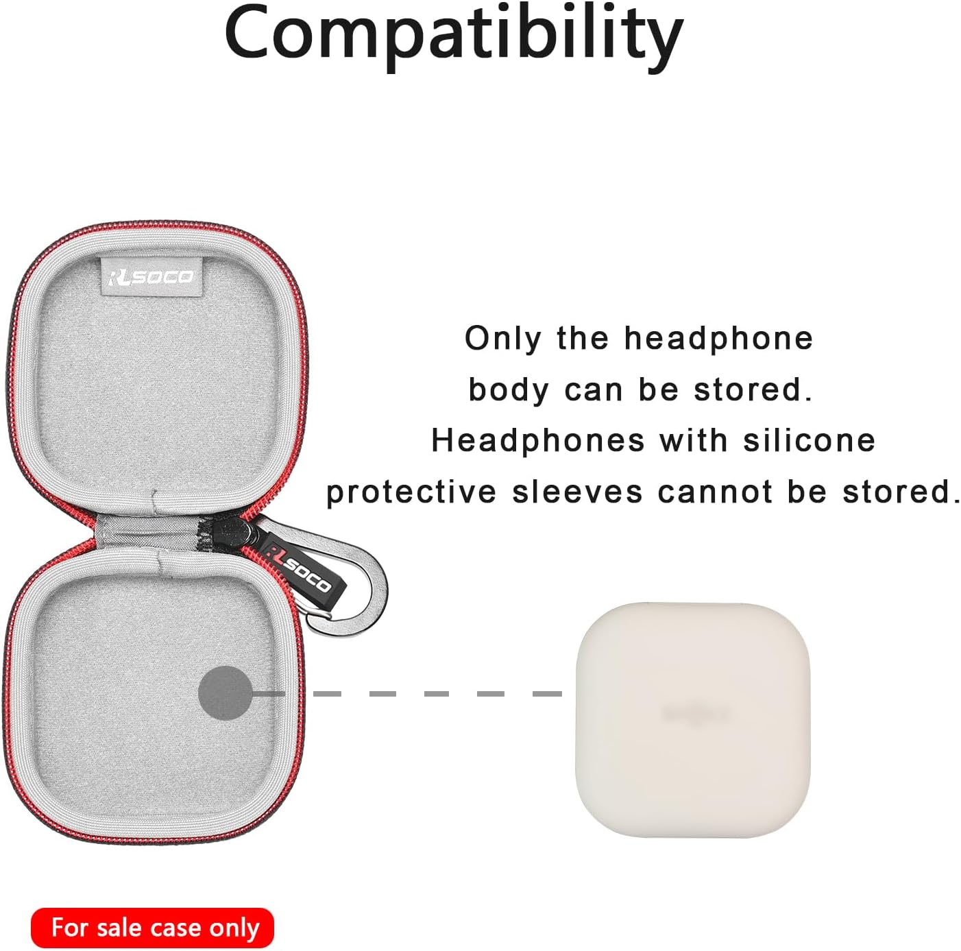 Estuche Rígido RLSOCO para Aur - Headphone Case Hard reseña y precio