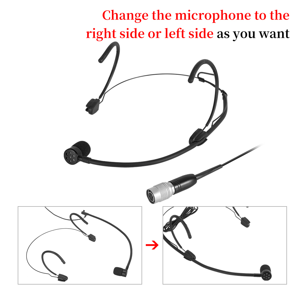 Iiimymic Micrófono de diadema  - Shure Mic Sm58 reseña y precio
